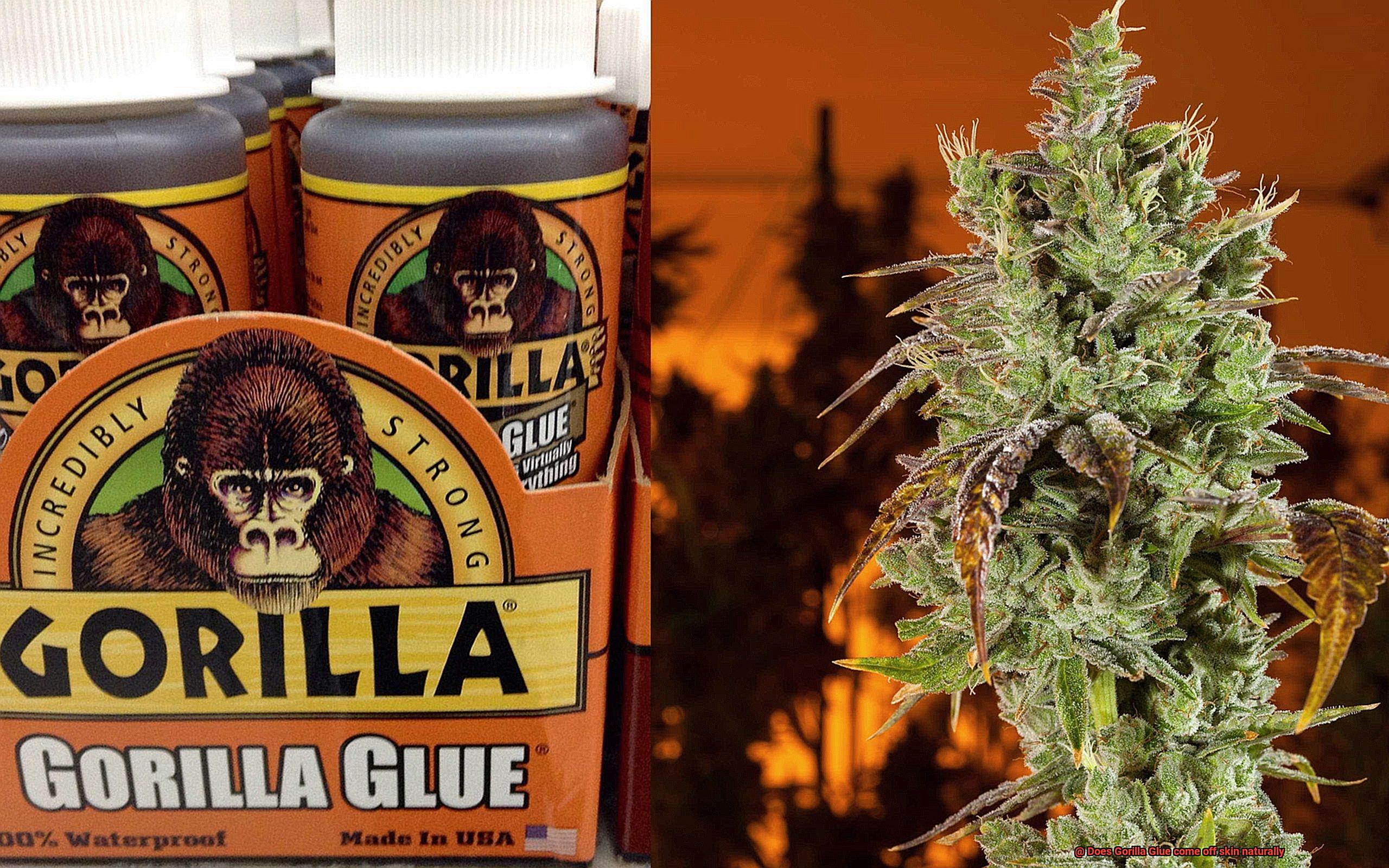 Does Gorilla Glue come off skin naturally-6