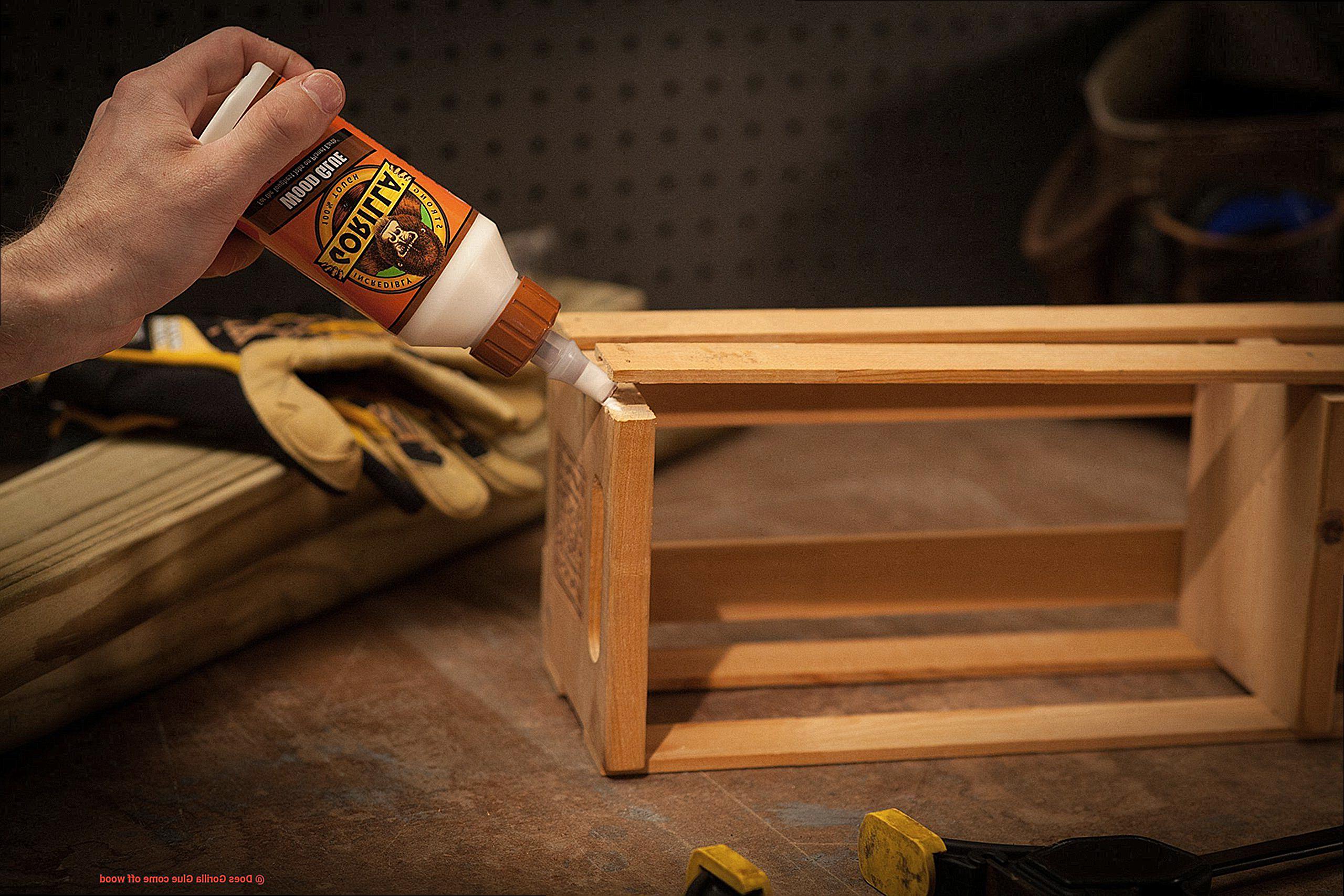 Does Gorilla Glue come off wood? Glue Things