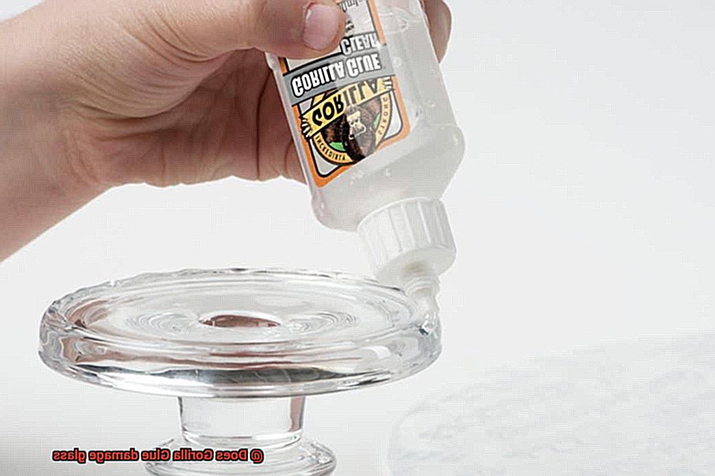 Does Gorilla Glue damage glass? Glue Things