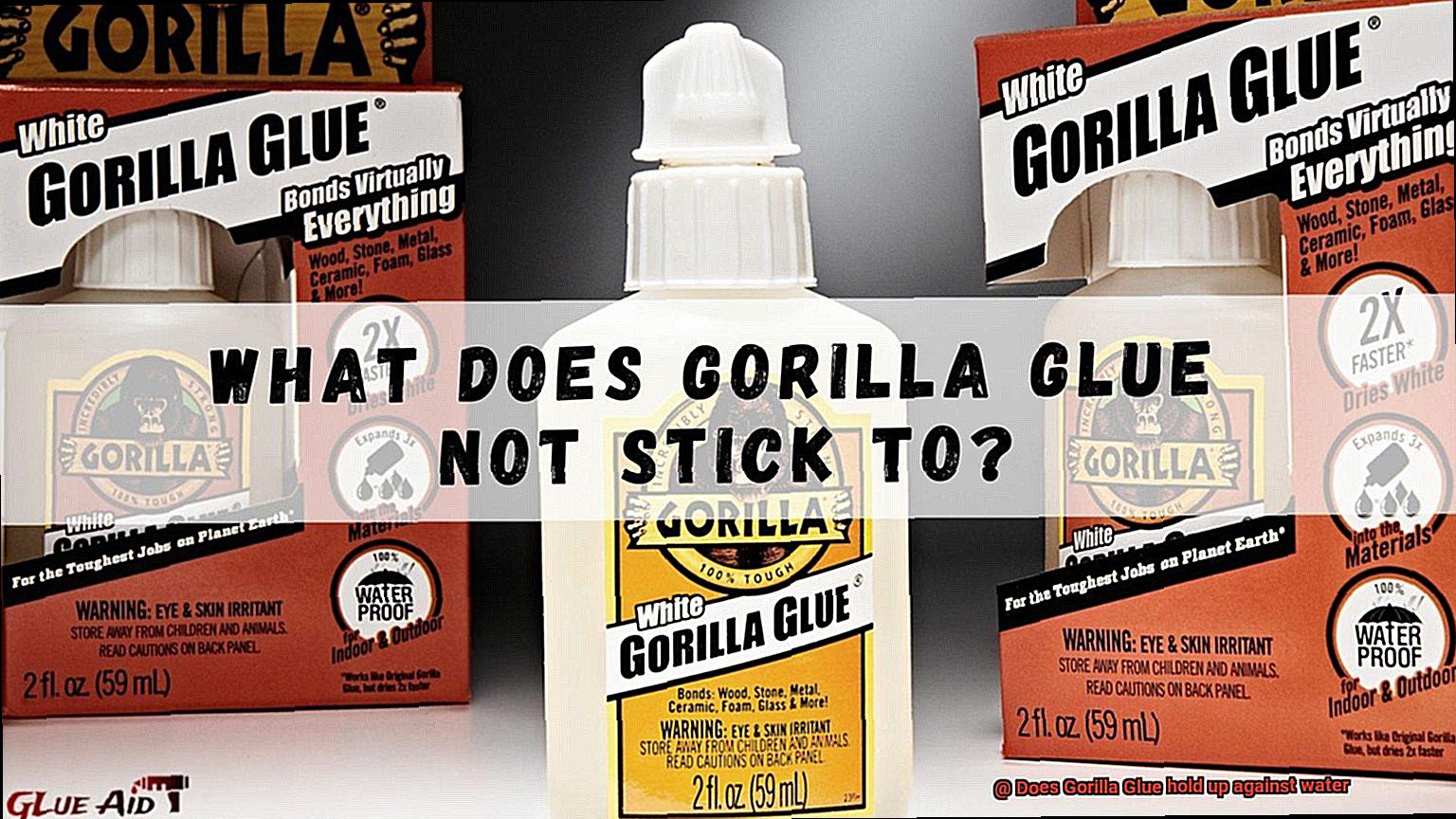 Does Gorilla Glue hold up against water-9