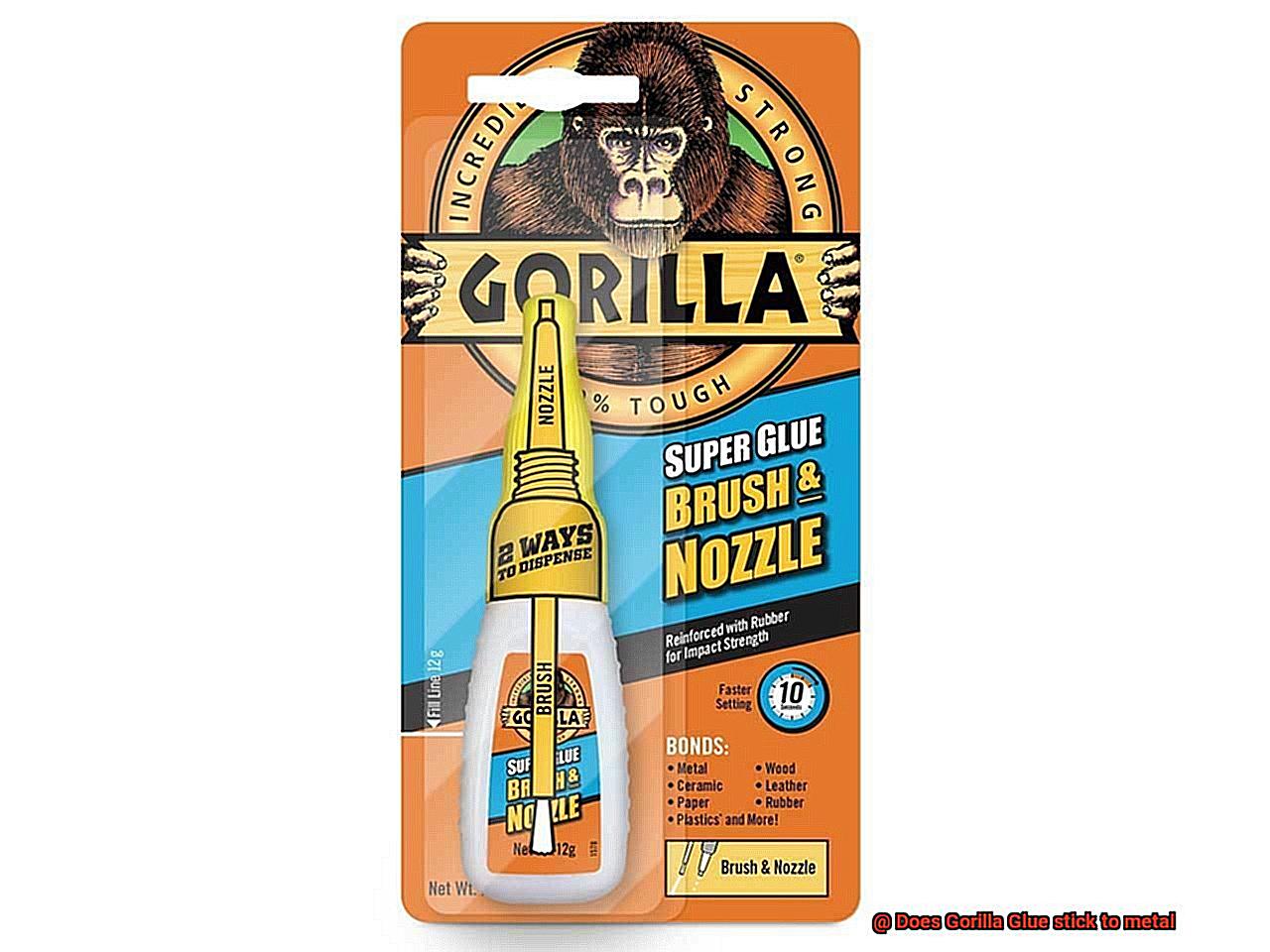 Does Gorilla Glue stick to metal-3