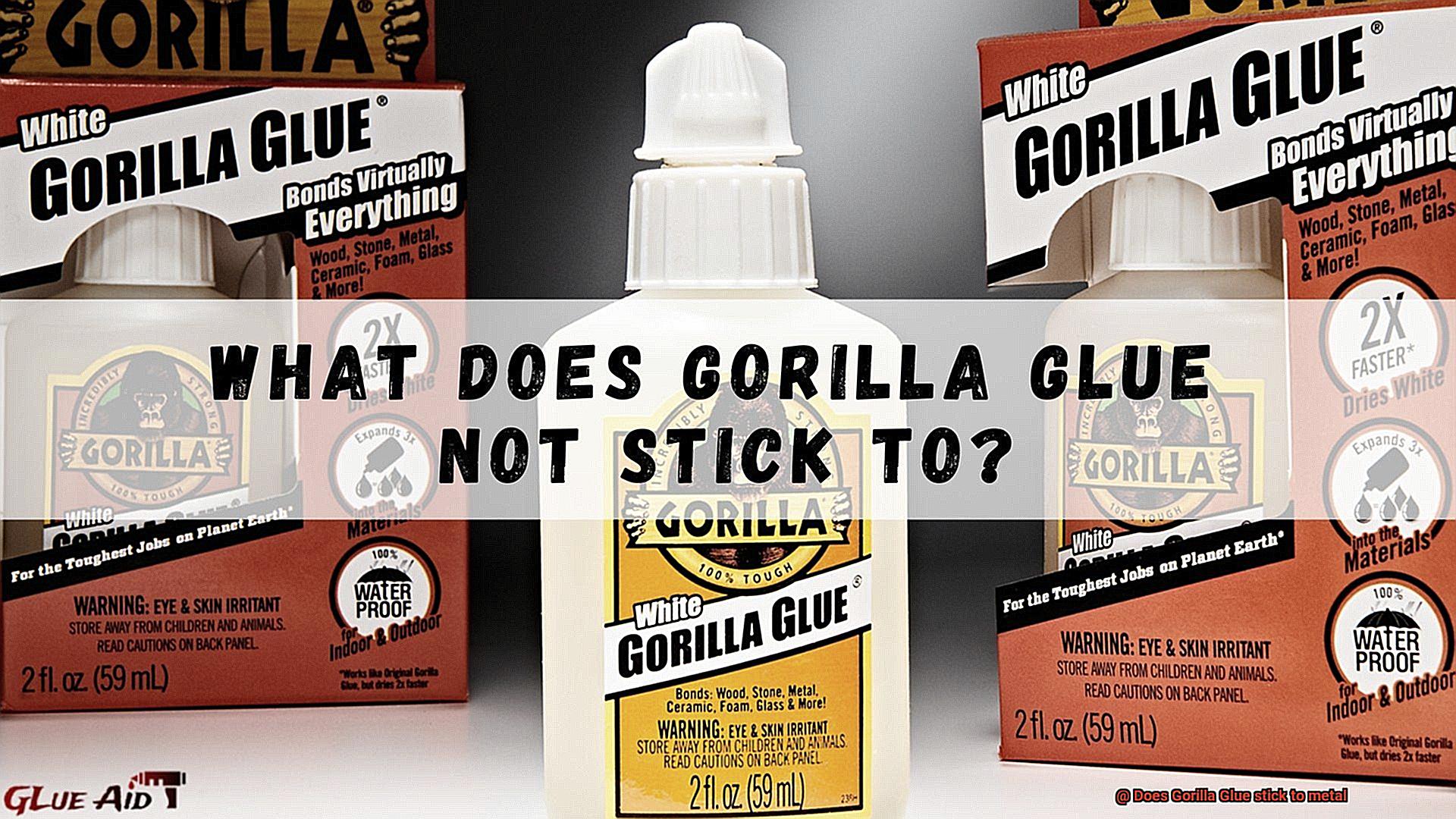 Does Gorilla Glue stick to metal-2