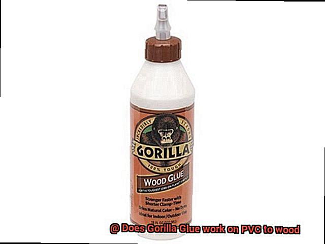 Does Gorilla Glue work on PVC to wood-4