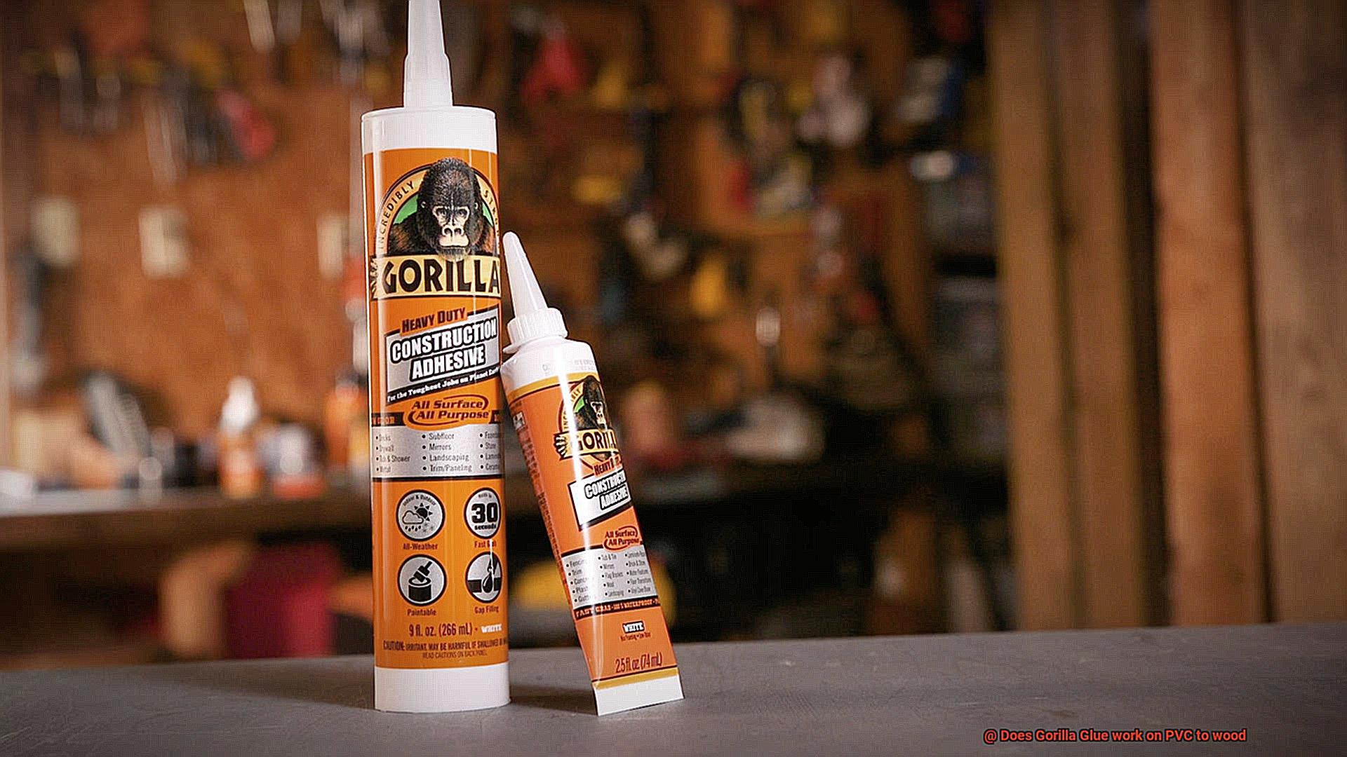 Does Gorilla Glue work on PVC to wood-5