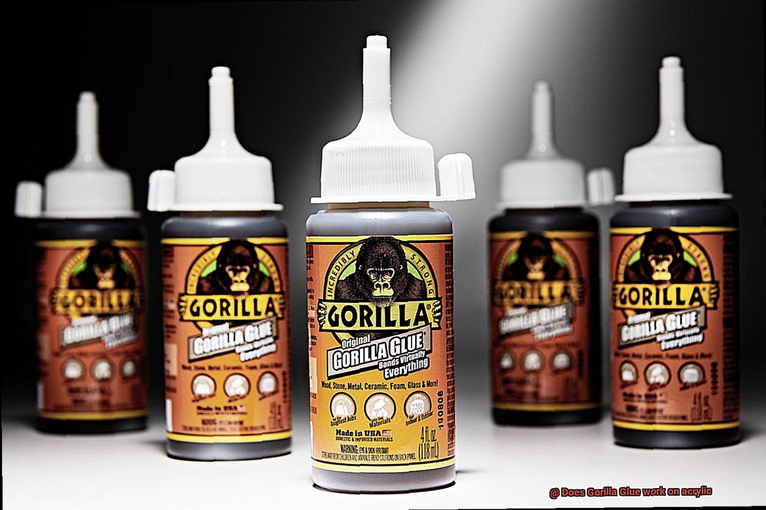 Does Gorilla Glue work on acrylic-2