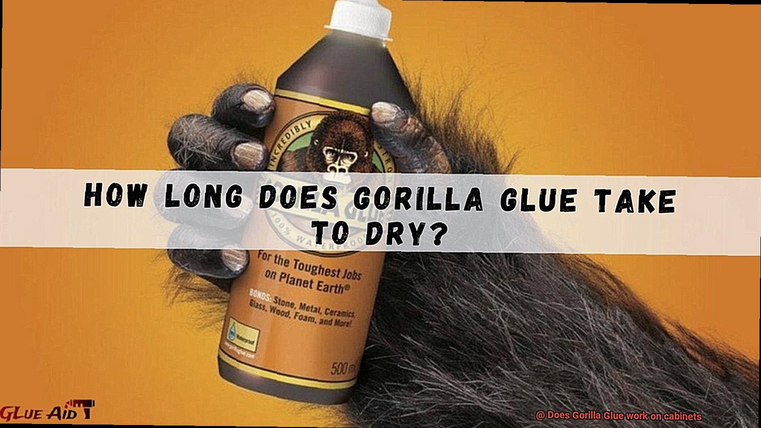 Does Gorilla Glue work on cabinets-9
