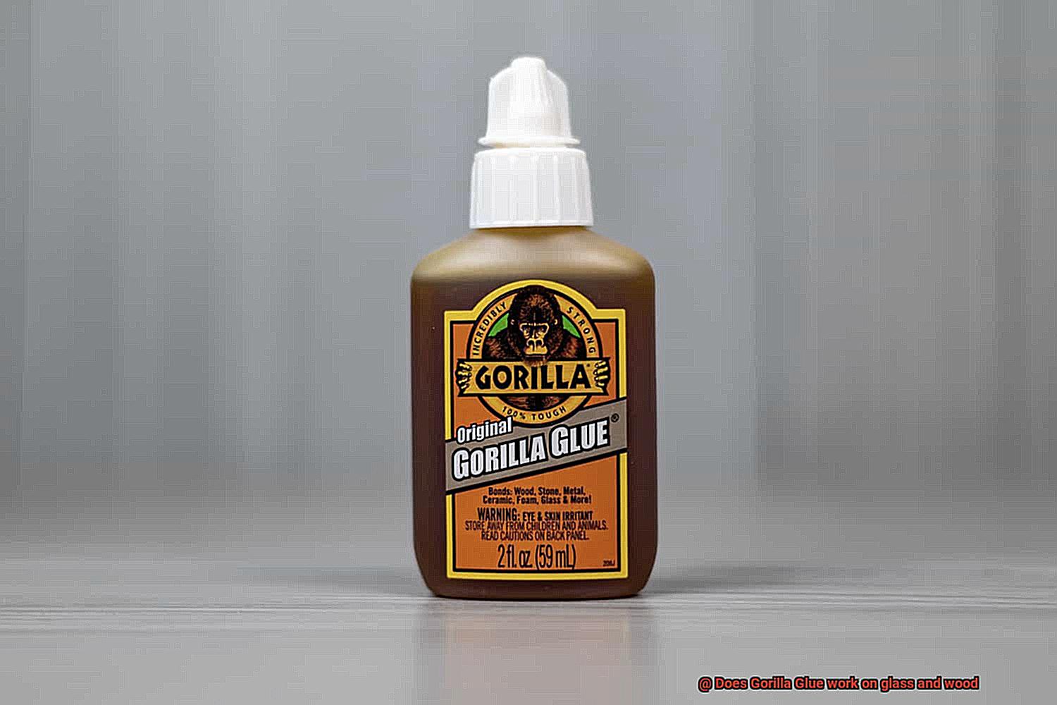 Does Gorilla Glue work on glass and wood-5