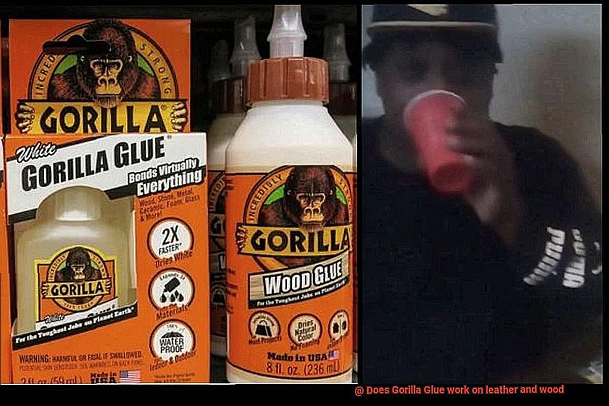 Does Gorilla Glue work on leather and wood-4