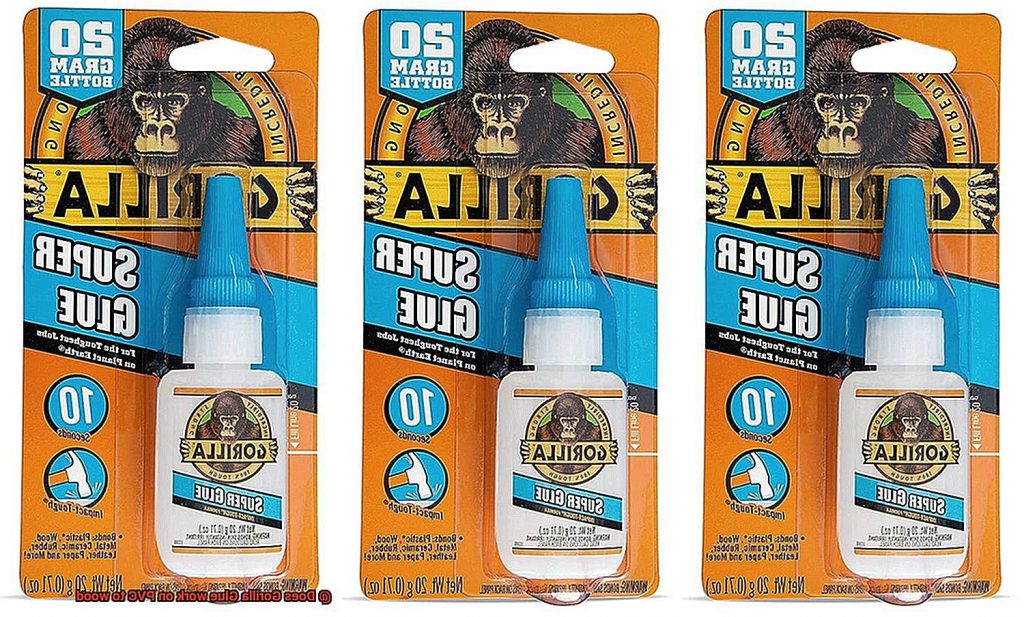 Does Gorilla Glue work on vinyl? Glue Things