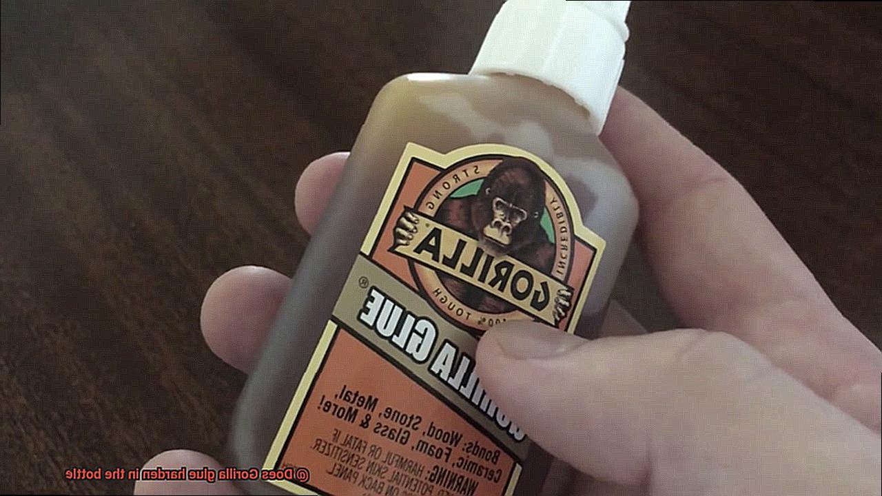 Does Gorilla glue harden in the bottle-4