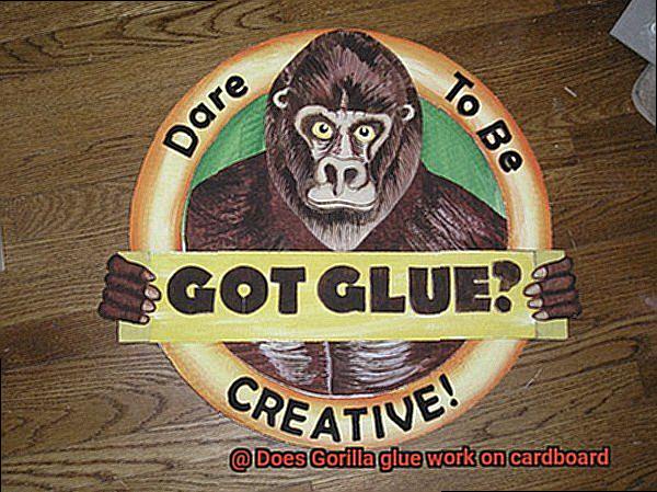 Does Gorilla glue work on cardboard-8