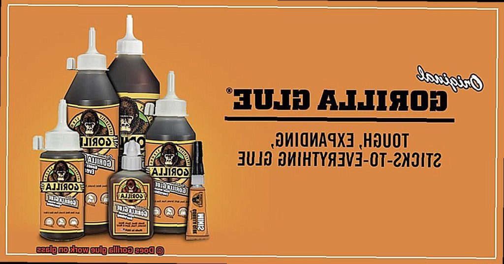 Does Gorilla glue work on glass? Glue Things