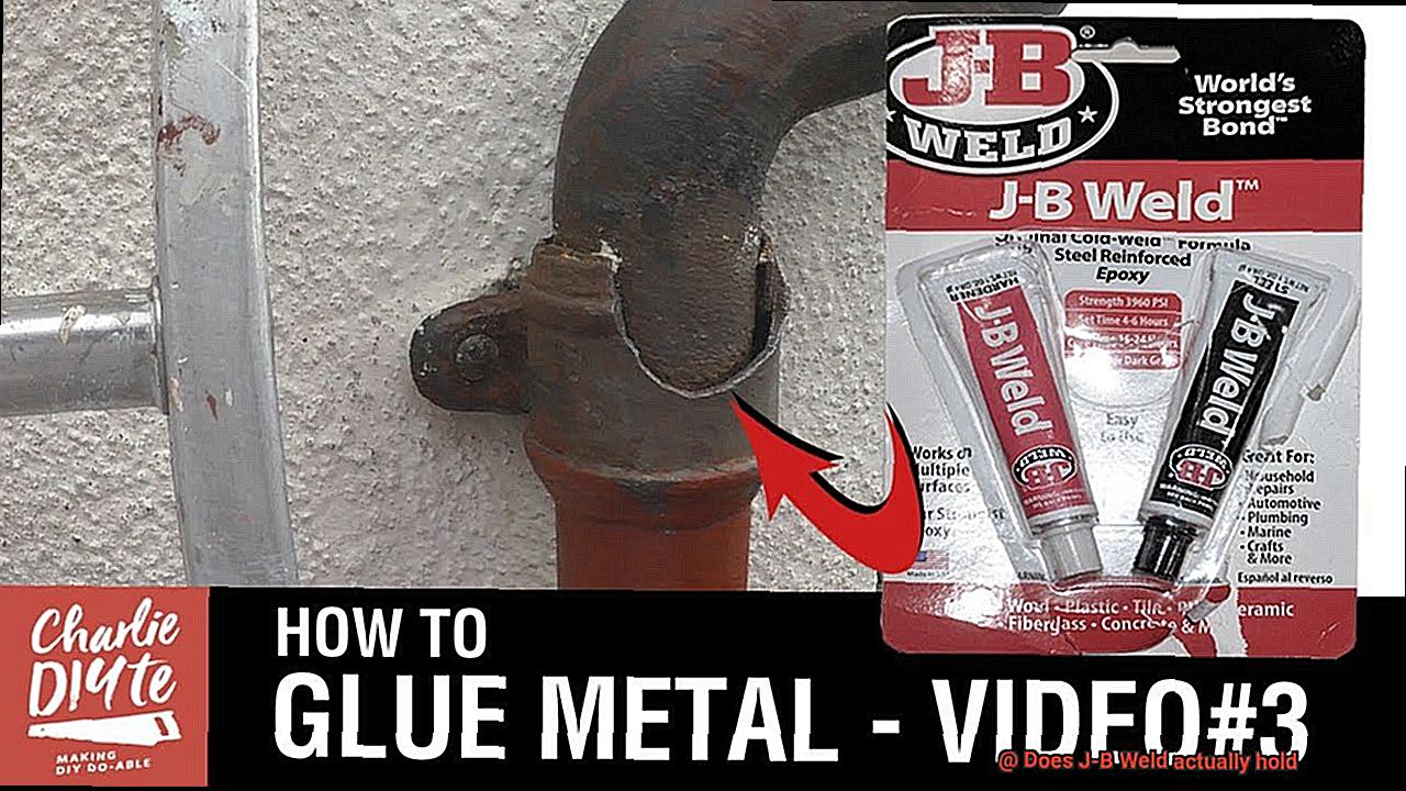Does J-B Weld actually hold-8