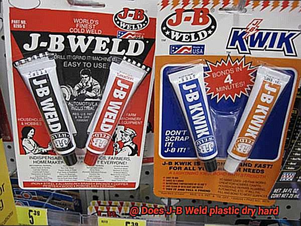 Does J-B Weld plastic dry hard-6