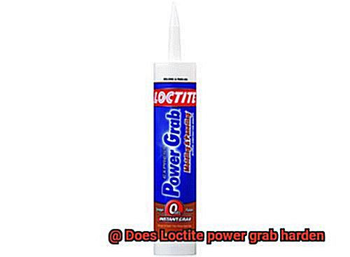 Does Loctite power grab harden-9