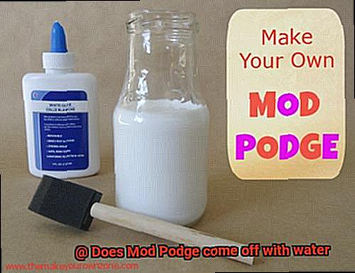 Does Mod Podge come off with water-3