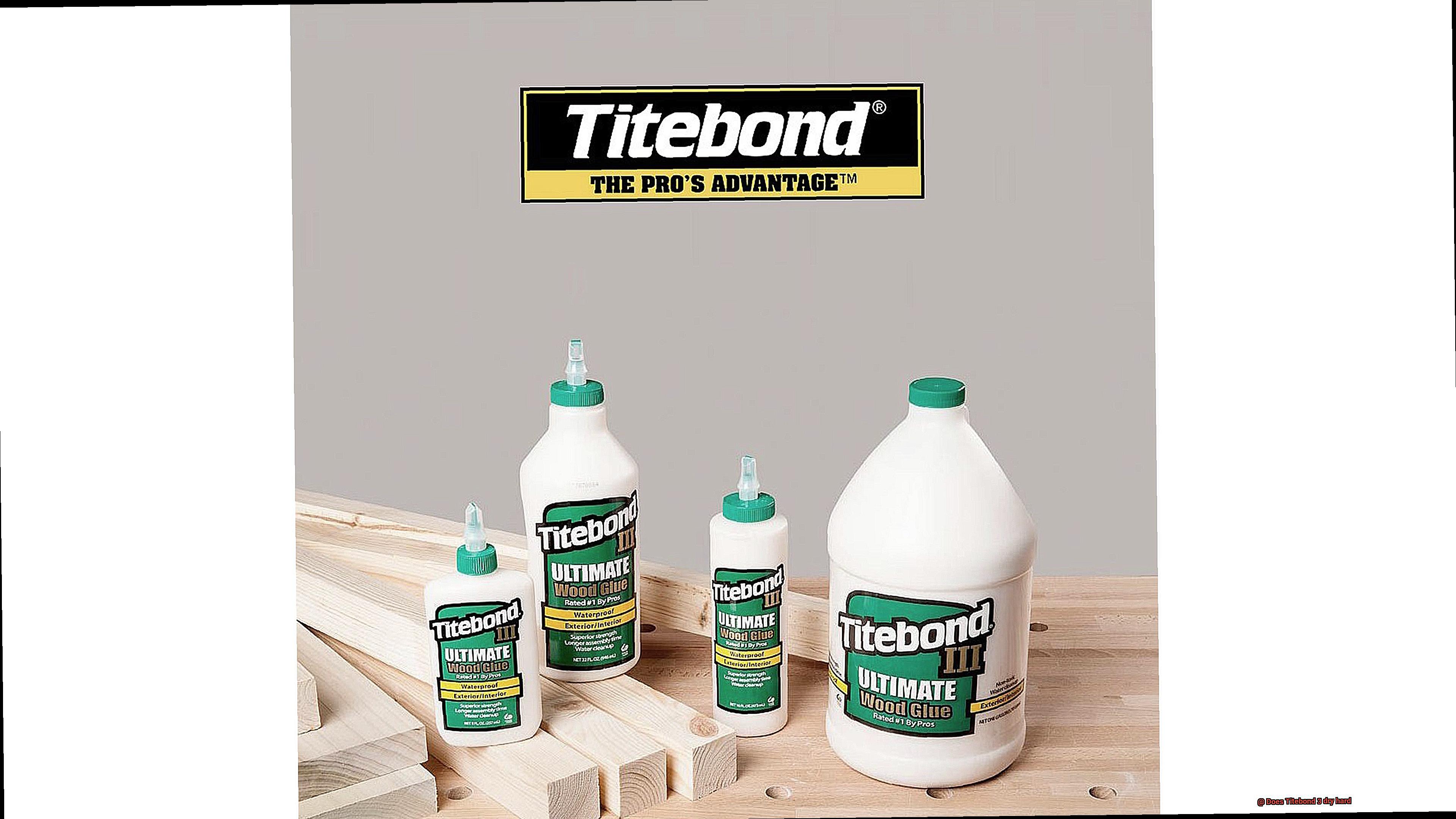 Does Titebond 3 dry hard-2