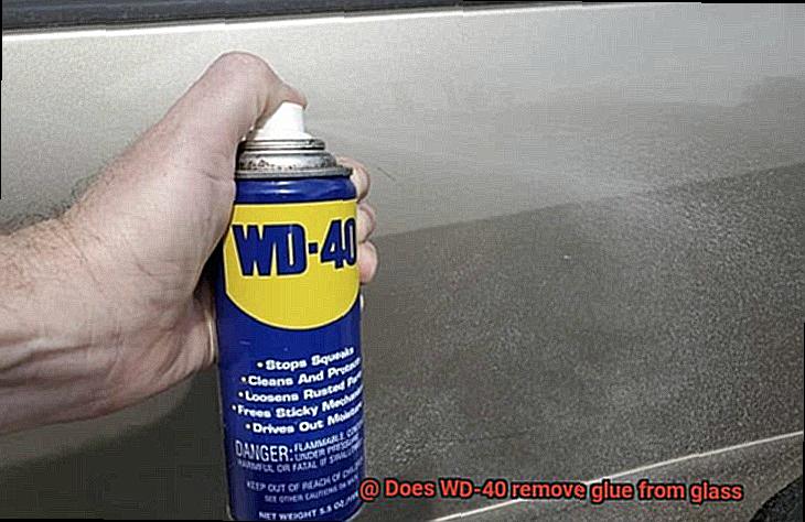 Does WD-40 remove glue from glass-7