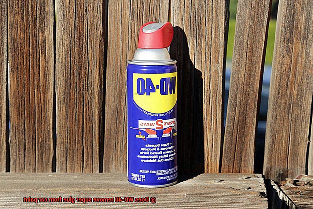 Does WD-40 remove super glue from car paint-8