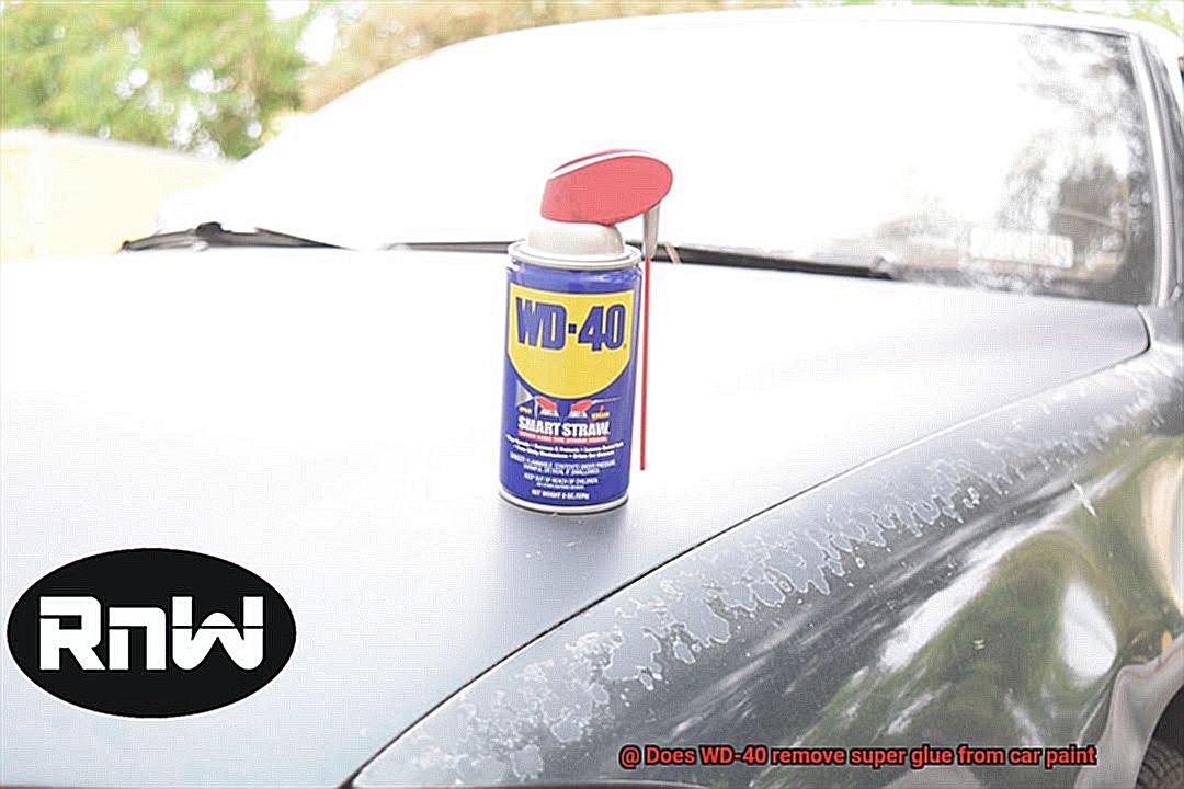 Does WD-40 remove super glue from car paint-6