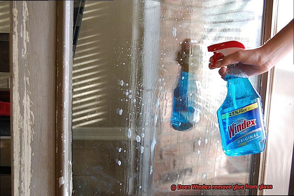 Does Windex remove glue from glass-5