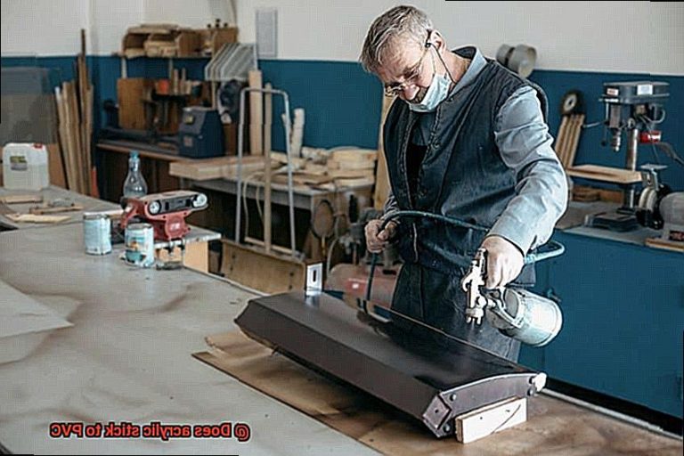 Does acrylic stick to PVC? Glue Things