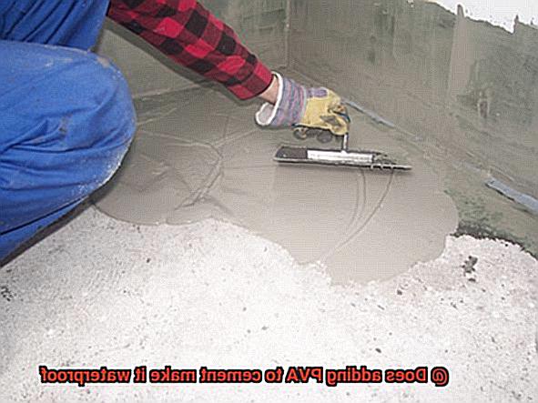 Does adding PVA to cement make it waterproof-5