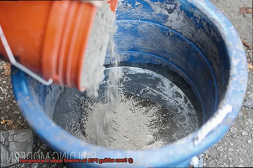 Does adding PVA to cement make it waterproof-7