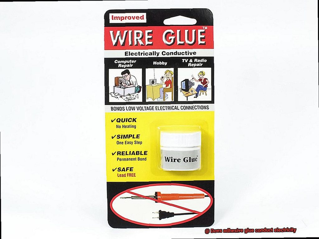 Does adhesive glue conduct electricity? Glue Things