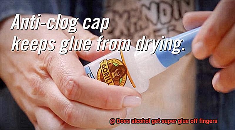 Does alcohol get super glue off fingers-7