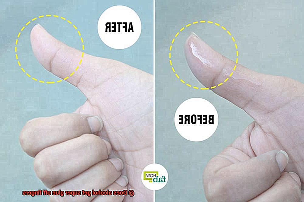 Does alcohol get super glue off fingers-8