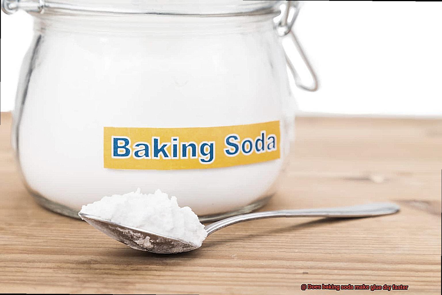 Does baking soda make glue dry faster-4