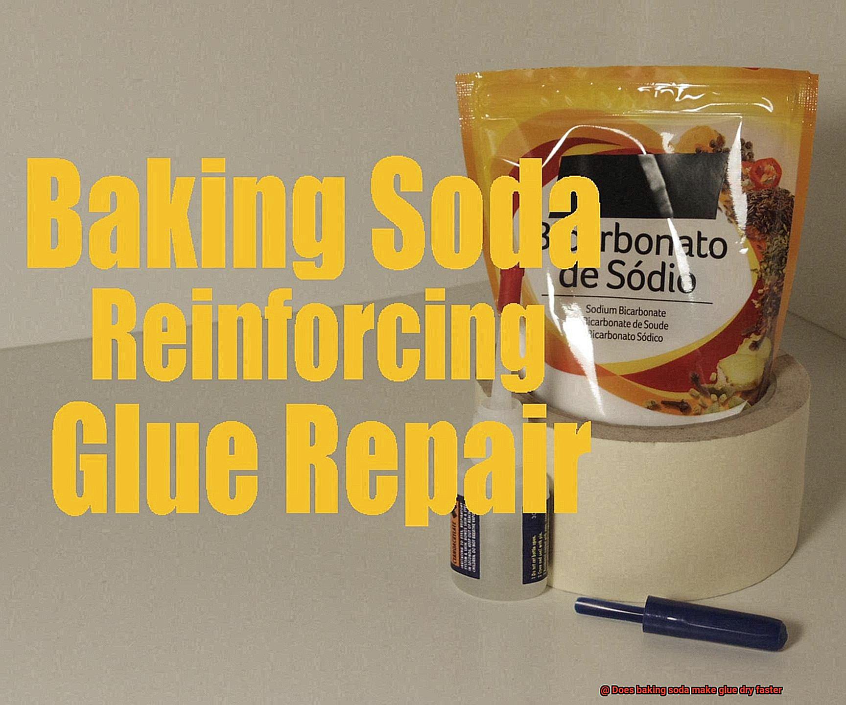 Does baking soda make glue dry faster-6