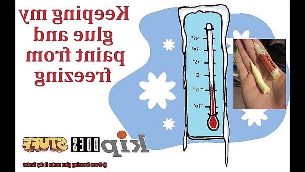 Does freezing glue make it dry faster? Glue Things