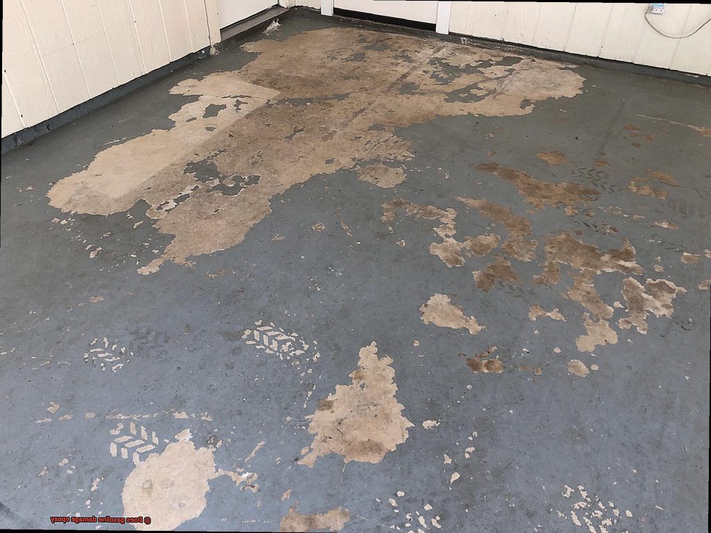 Does gasoline damage epoxy? Glue Things