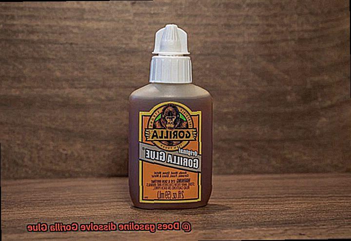 Does gasoline dissolve Gorilla Glue-2