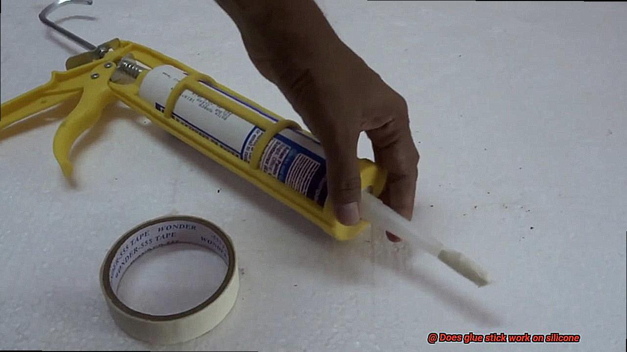 Does glue stick work on silicone-7