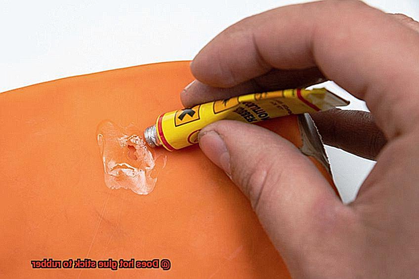 Does hot glue stick to rubber-2