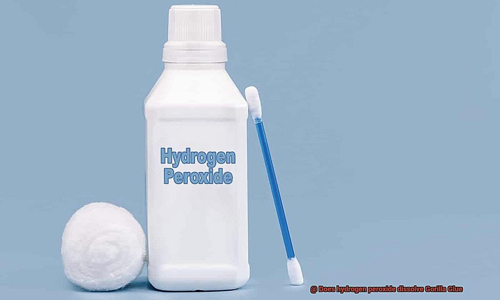 Does hydrogen peroxide dissolve Gorilla Glue? Glue Things