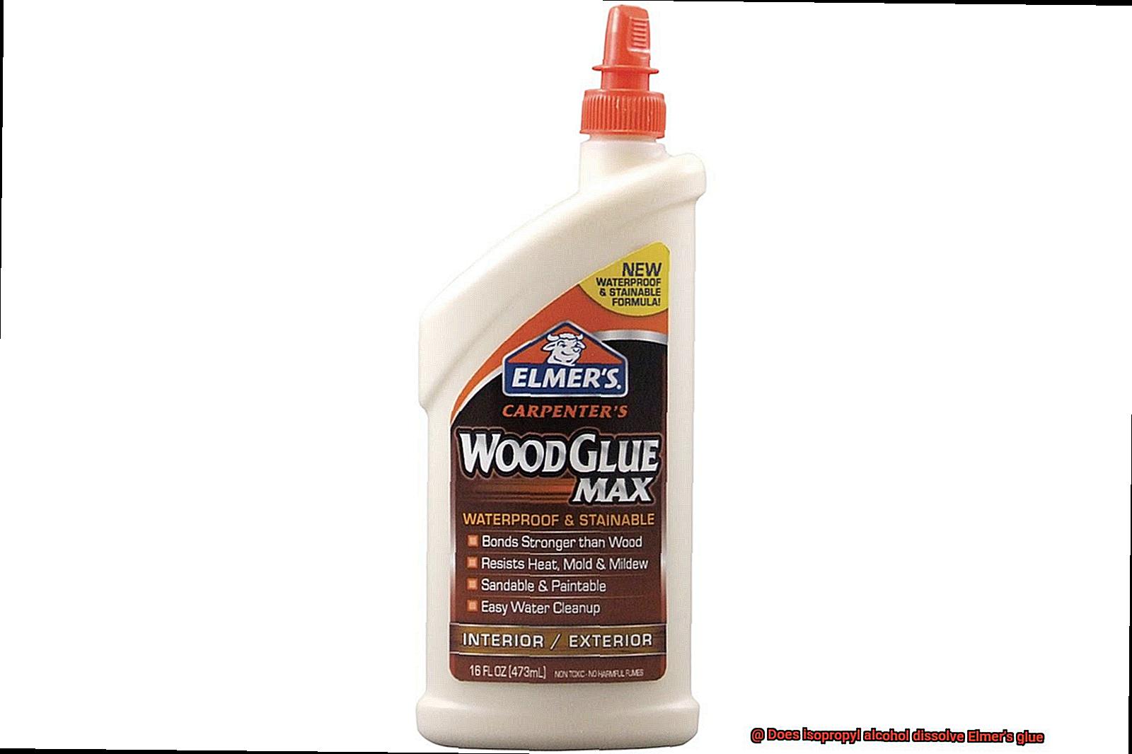 Does isopropyl alcohol dissolve Elmer's glue-4