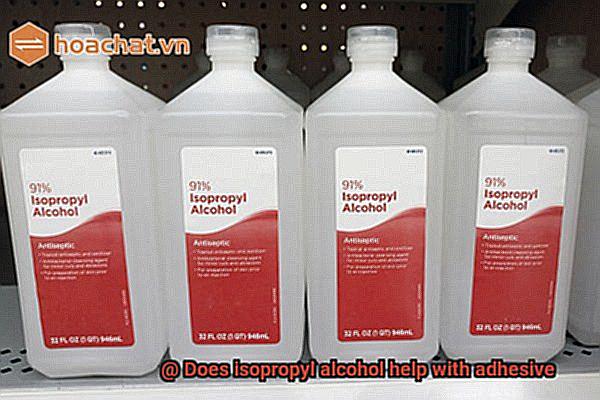 Does isopropyl alcohol help with adhesive-9