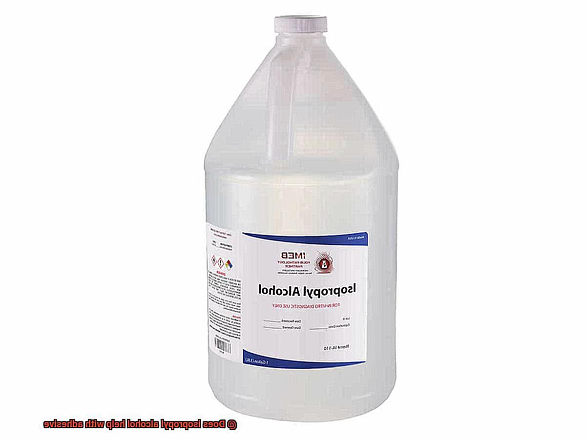 Does isopropyl alcohol help with adhesive-4