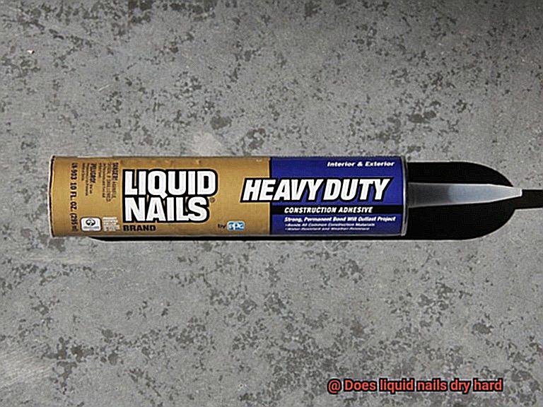 Does liquid nails dry hard-3