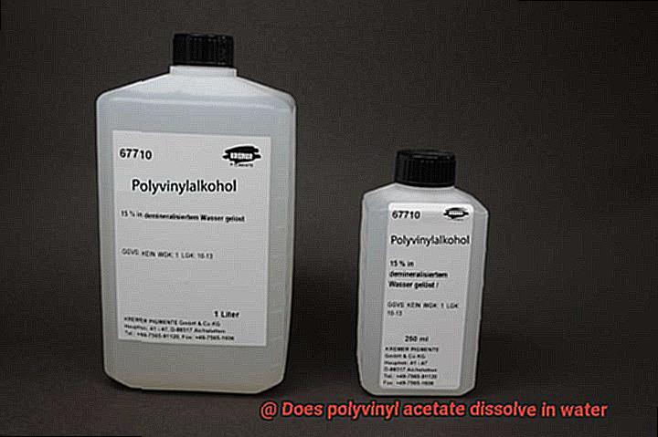 Does polyvinyl acetate dissolve in water-2