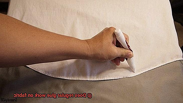 Does regular glue work on fabric-2