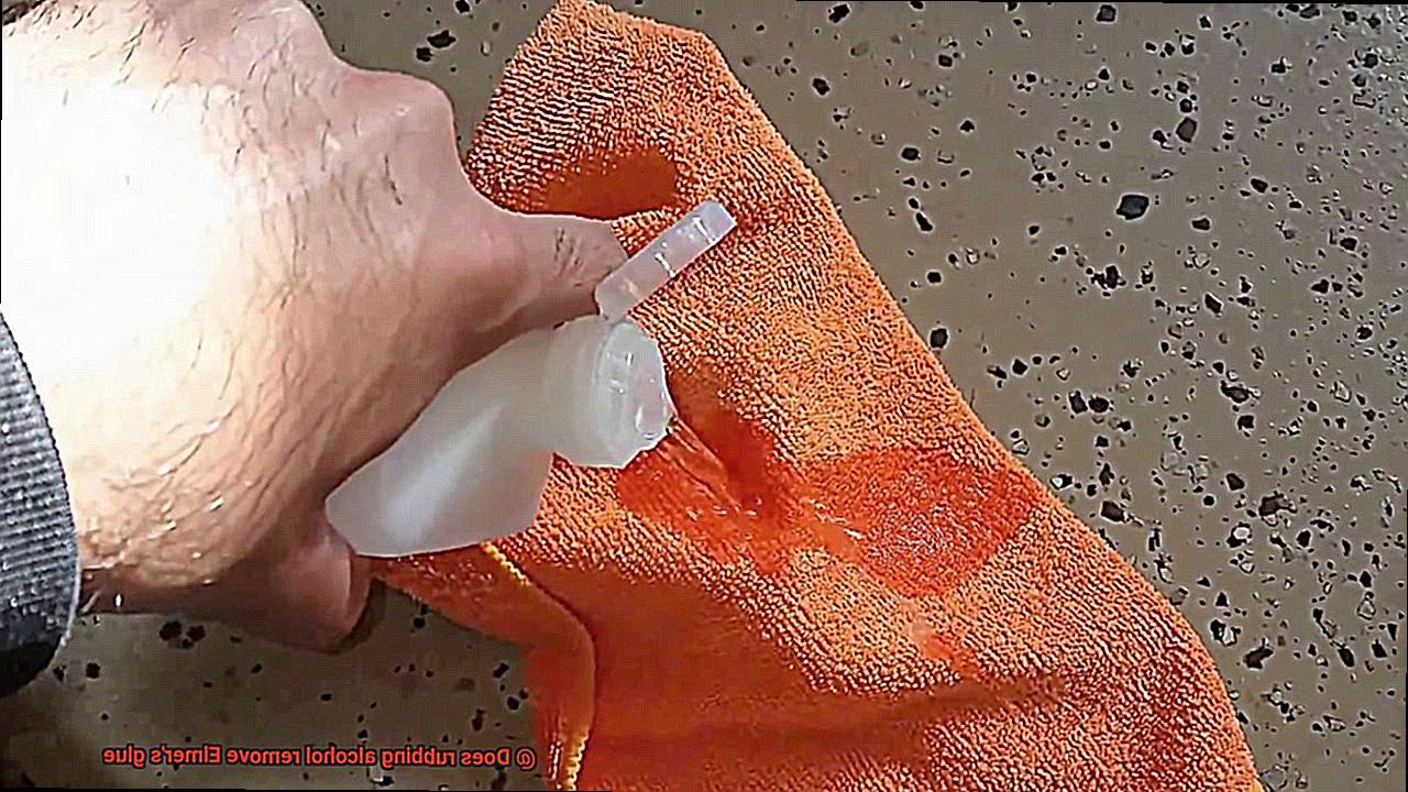 Does rubbing alcohol remove Elmer's glue-7