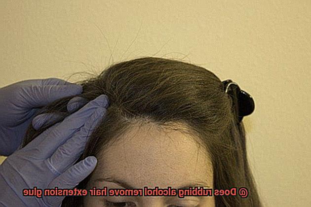 Does rubbing alcohol remove hair extension glue-4