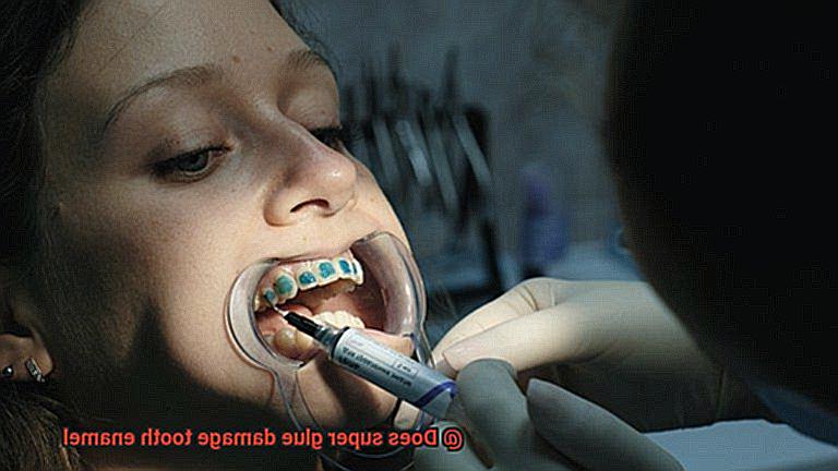 Does super glue damage tooth enamel-3