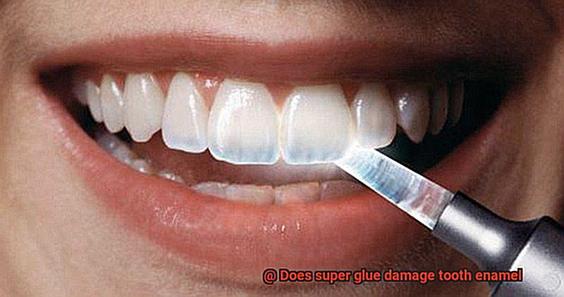 Does super glue damage tooth enamel-5
