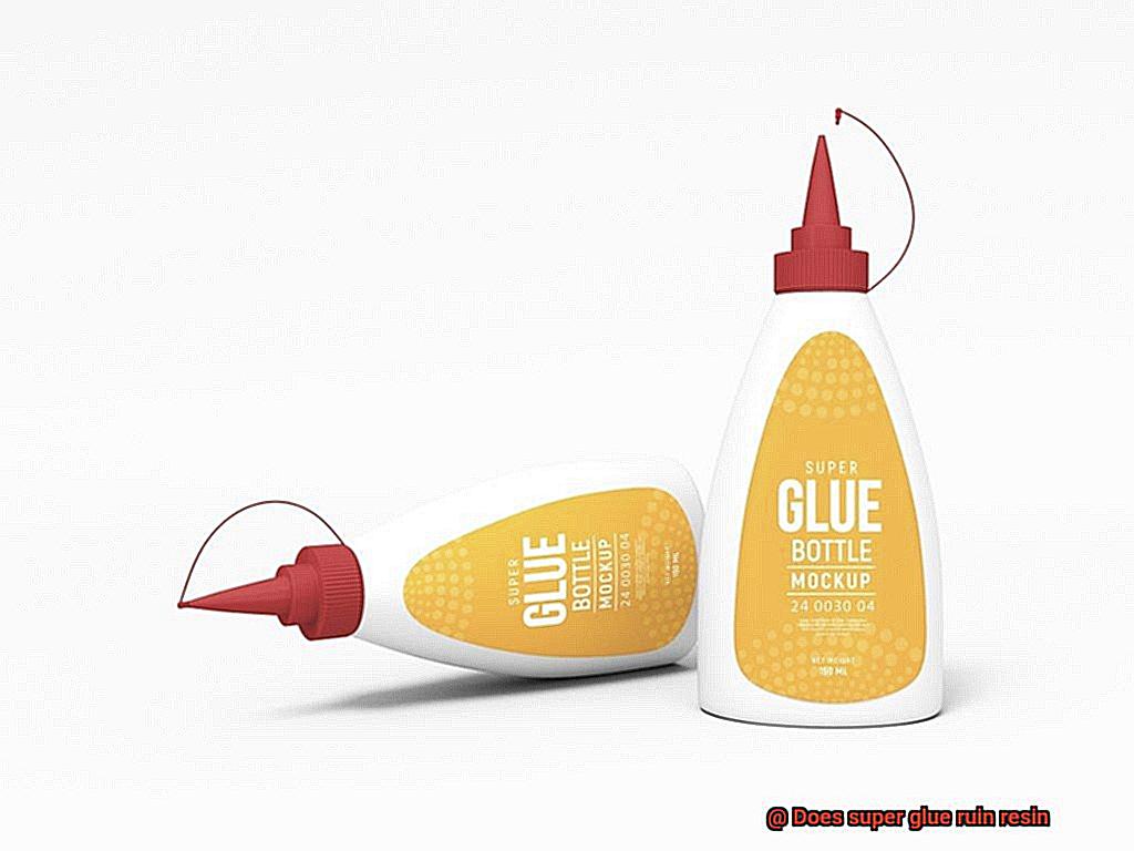 Does super glue ruin resin-11